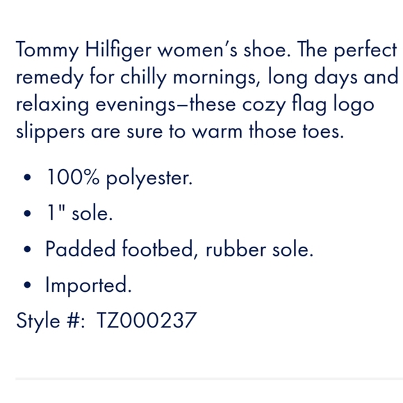 Tommy Hilfiger Cotton Jersey Slippers - Picture 4 of 4